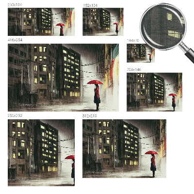 Tapet foto decorativ Păsări și crini