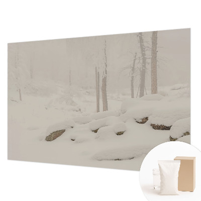 Fototapet modern pentru living cu motiv de natură exotică