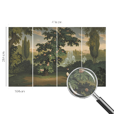 Fototapet modern la comandă Delicatese umede