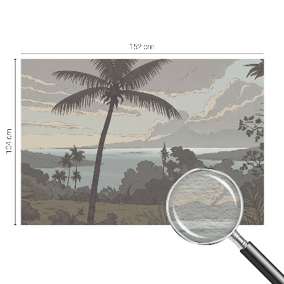 Fototapet decorativ pe perete Oază tropicală