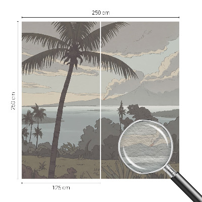 Fototapet decorativ pe perete Oază tropicală