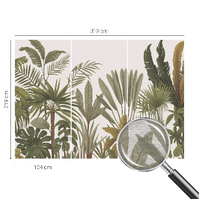 Fototapet la comandă Păsări în copaci