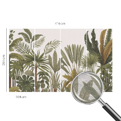 Fototapet la comandă Păsări în copaci