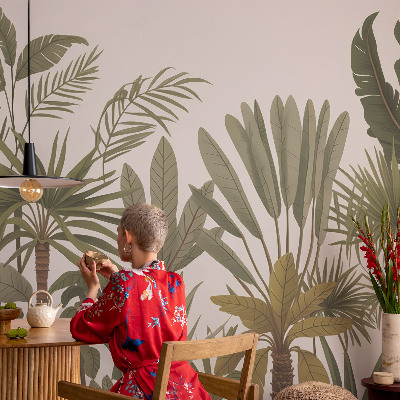 Fototapet la comandă Păsări în copaci