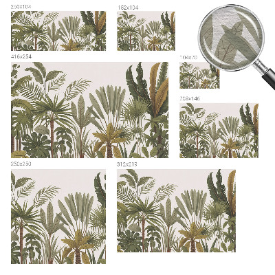 Fototapet la comandă Păsări în copaci