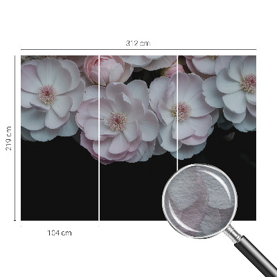 Fototapet modern Flori rustice