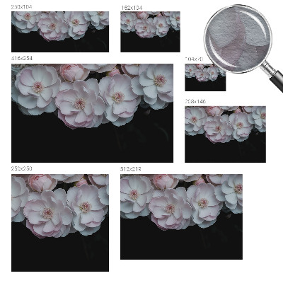 Fototapet modern Flori rustice