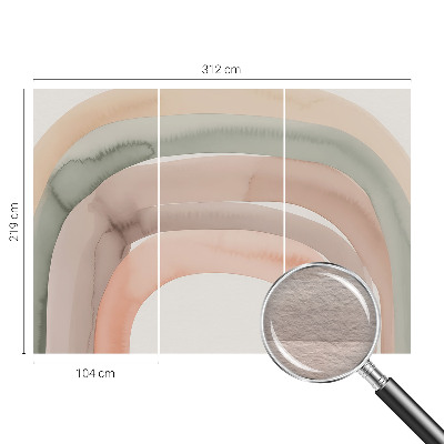 Fototapet la comandă pentru dormitor Cascadă de pădure