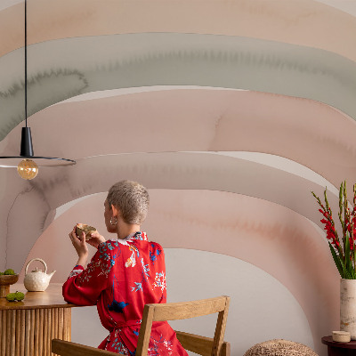 Fototapet la comandă pentru dormitor Cascadă de pădure