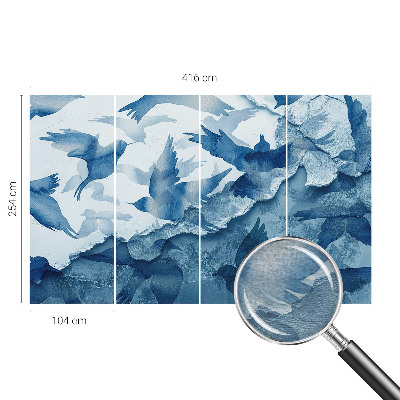 Fototapet vlies pentru living Peisaj cosmic