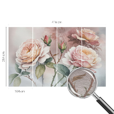 Fototapet la comandă Dungi ondulate