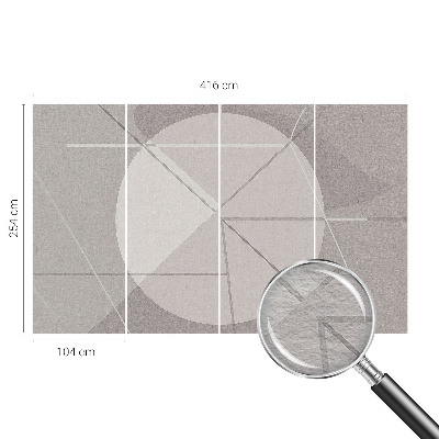 Fototapet modern pentru living Abstracție energetică