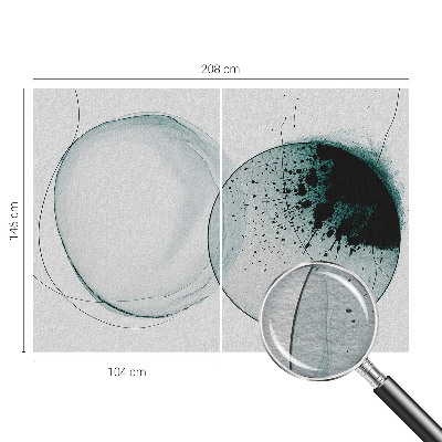 Fototapet la comandă pentru dormitor Abstracție colorată