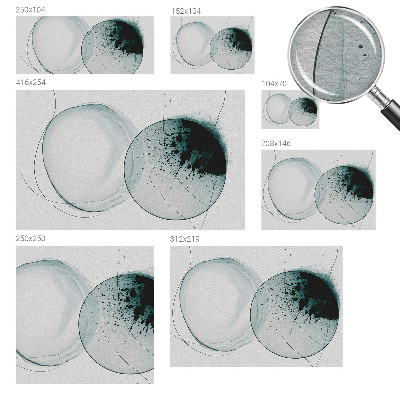 Fototapet la comandă pentru dormitor Abstracție colorată