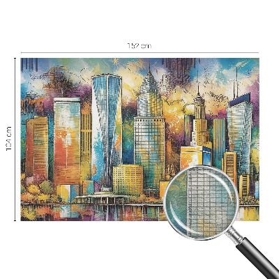 Fototapet decorativ pe perete Abstracție colorată