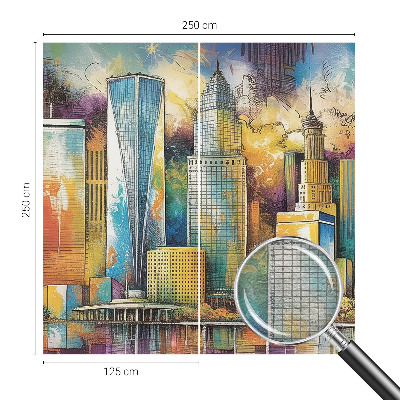 Fototapet decorativ pe perete Abstracție colorată