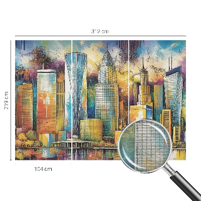 Fototapet decorativ pe perete Abstracție colorată