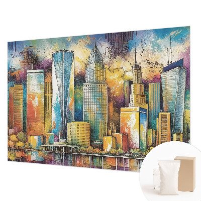 Fototapet decorativ pe perete Abstracție colorată