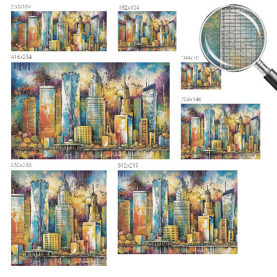 Fototapet decorativ pe perete Abstracție colorată