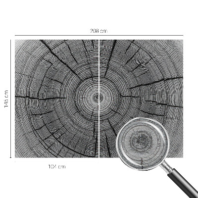 Fototapet la comandă pentru living Refugiu tropical