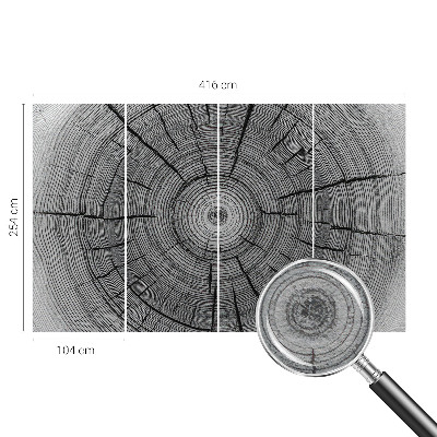Fototapet la comandă pentru living Refugiu tropical