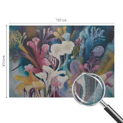 Tapet foto pe vlies Pădurea verde