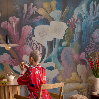 Tapet foto pe vlies Pădurea verde