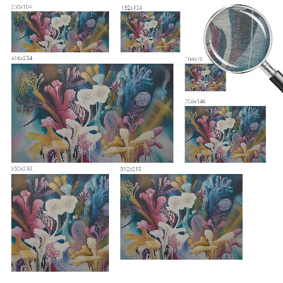 Tapet foto pe vlies Pădurea verde