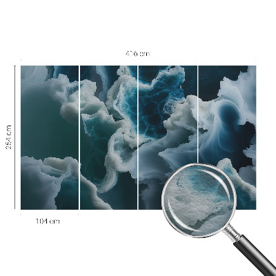 Tapet foto vlies Păsări și flori