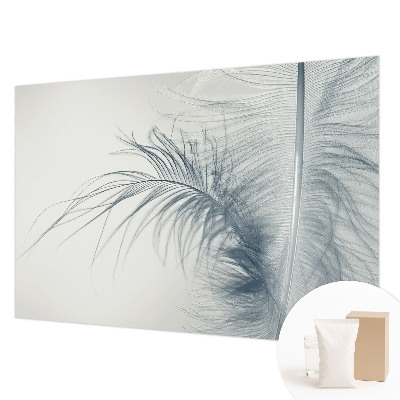 Fototapet vlies pentru living cu model cu păuni