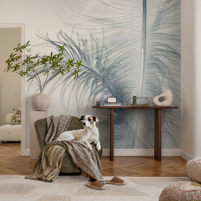 Fototapet vlies pentru living Păuni