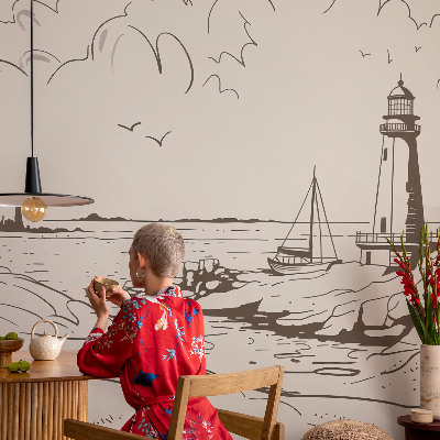 Fototapet la comandă pentru living Distracție veselă