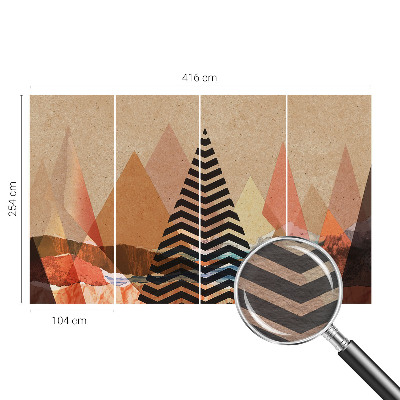 Fototapet la comandă pentru dormitor Teatrul japonez