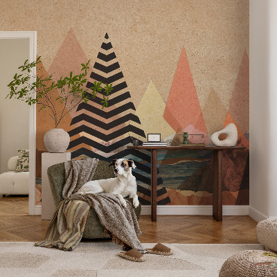 Fototapet la comandă pentru dormitor Teatrul japonez