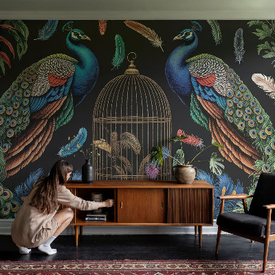 Fototapet pentru dormitor Flori de lotus