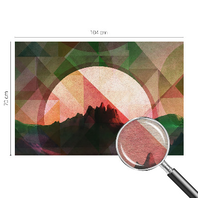 Fototapet vlies pe perete Tunel de lemn