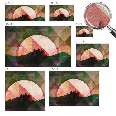 Fototapet vlies pe perete Tunel de lemn