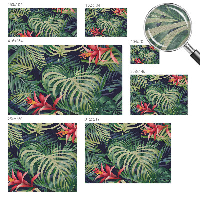 Tapet foto vlies Ornamente albastre