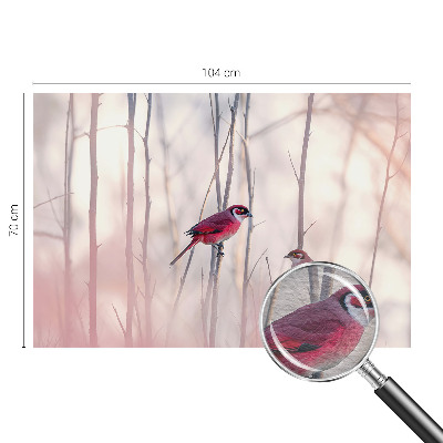 Fototapet vlies pentru living Frunze de lotus