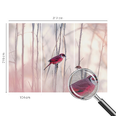 Fototapet vlies pentru living Frunze de lotus