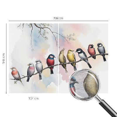 Tapet foto decorativ Bufniță misterioasă