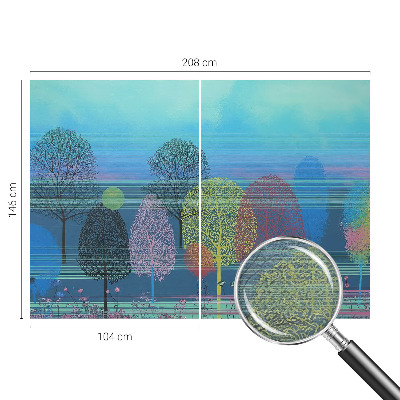 Fototapet la comandă Păsări pe o ramură