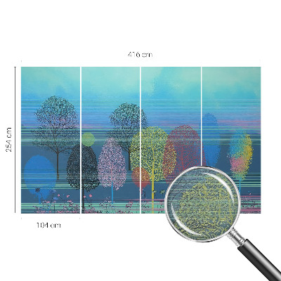 Fototapet la comandă Păsări pe o ramură