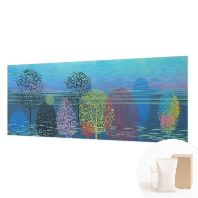 Fototapet la comandă Păsări pe o ramură