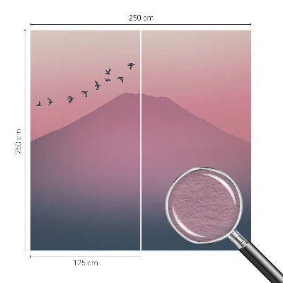 Fototapet modern pentru living Pisică ghemuită