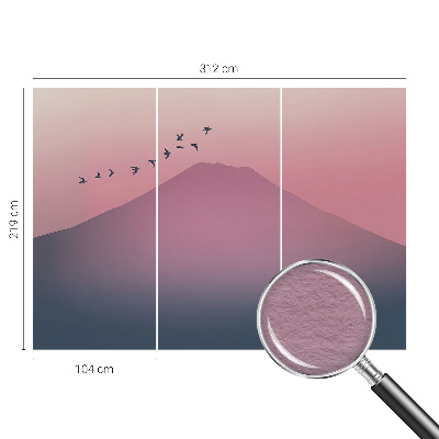 Fototapet modern pentru living Pisică ghemuită