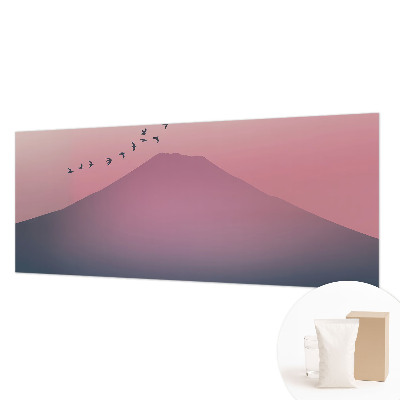 Fototapet modern pentru living Pisică ghemuită