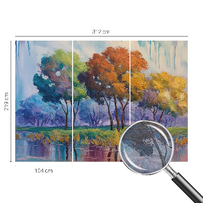 Tapet foto pe vlies Papagal de rodie