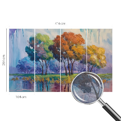 Tapet foto pe vlies Papagal de rodie