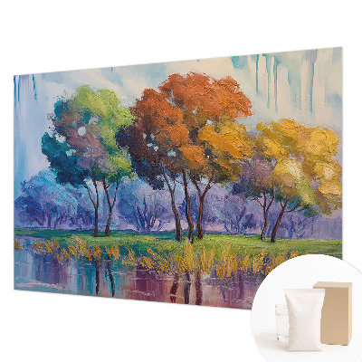 Tapet foto pe vlies Papagal de rodie